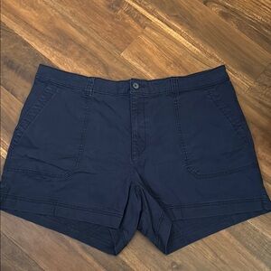 Old Navy Blue Cargo Shorts Versatile Cotton Blend